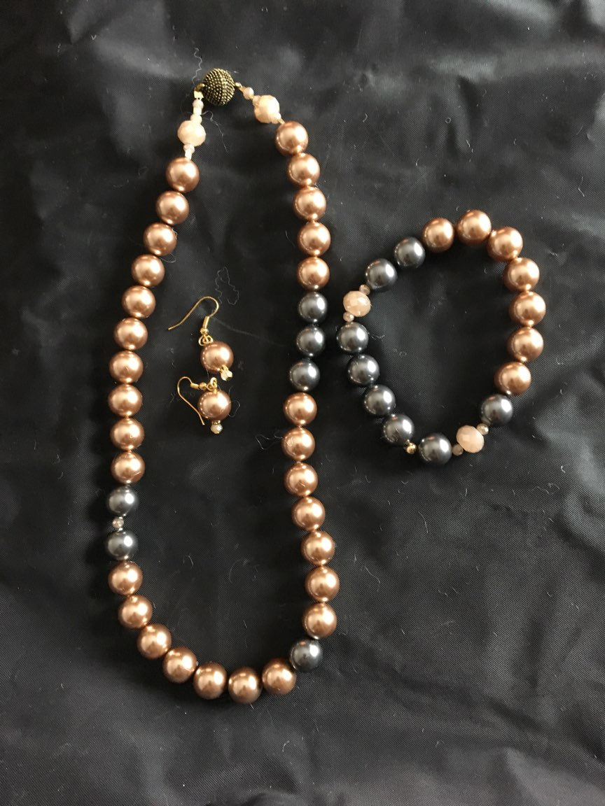 pearl necklace set