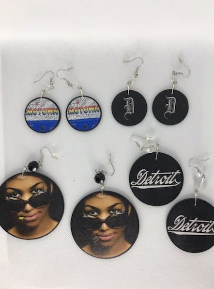 Detroit collection earrings - RK Queen B elegant Jewelry